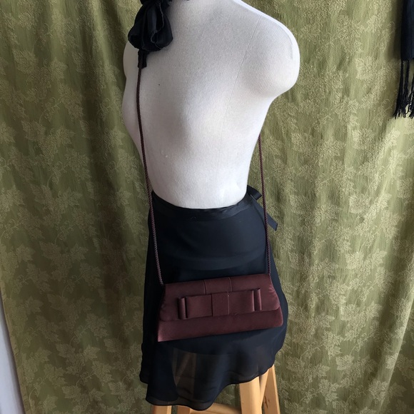 Maroon Clutch or Shoulder Bag - Picture 10 of 10